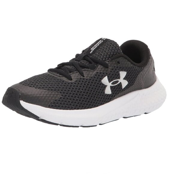Under Armour Women's Charged Rogue 3, Black/Metallic Silver, 9.5 Medium US - Picture 1 of 1